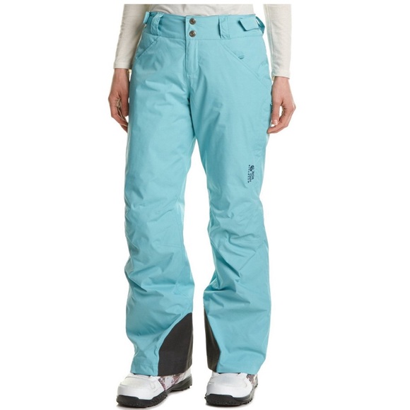 Mountain Hardwear Pants - Mountain Hardwear Returnia Insulated Snow Pants Spruce Blue Size small